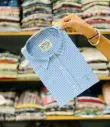 HJ Official Partywear Check Full sleeves